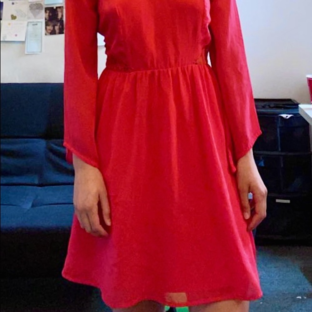 Bright Pink Cocktail Dress